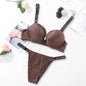 Victoria's Secret Women's Fashion Lingerie Set Sexy Breathable Soft Versatile Shapewear Sexy Lingerie Bra and Panty Set Push Up