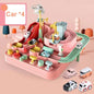 Racing Rail Car Model Educational Toys Children Track Adventure Game Brain Mechanical Interactive Train Animals Space Rocket Toy