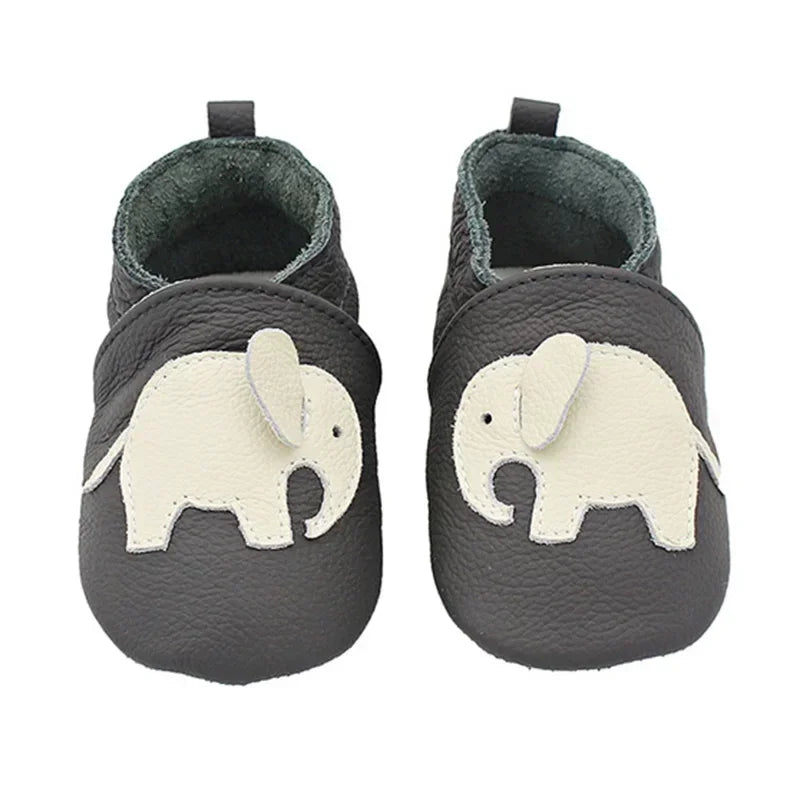 Toddle Baby Shoes Newborn Infant Shoe Boys Girls Soft Genuine First Walkers Baby Moccasins 0-24Months Cowhide Bottom Skid-Proof
