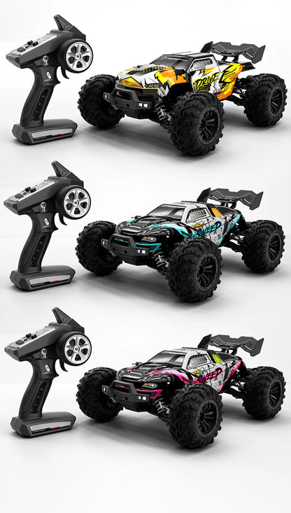 4WD 1:16 80KM/H Super Brushless 50KM/H Brushed RC Car 4x4 Off Road Remote Control High Speed Drift Racing Truck Buggy Toy Gift