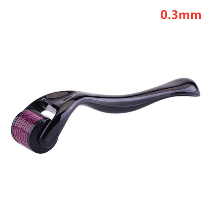 New Black 540 Needles for Facial Body Hair Growth Derma Roller for Skin Beard 0.2mm 0.25mm 0.3mm Needle Micro Face Roll Tool