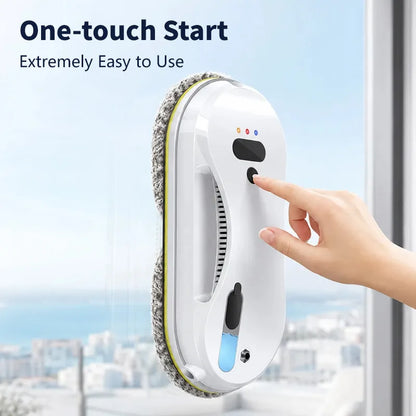 DIVEDEER Window cleaner for home use fully automatic single water spray window cleaner remote control window cleaner robot