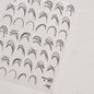 5D Pink White Black Bowknot Ribbon Pearl Sweet Bow Nail Sticker Adhesive Nail Art Decoration Parts Stickers Manicure Decals
