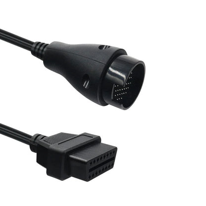 New for Benz 38 Pin to 16 Pin OBD2 OBD Cable Adapter for Mercedes 38 Pin Diagnostic OBDII Connector MB 38 Pin OBD 2 Cables