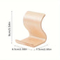 [New Wooden Phone Stand] New Wooden Portable Desktop Phone Stand | Creative Lazy Holder for iPad Tablet, Universal Mobile Stand