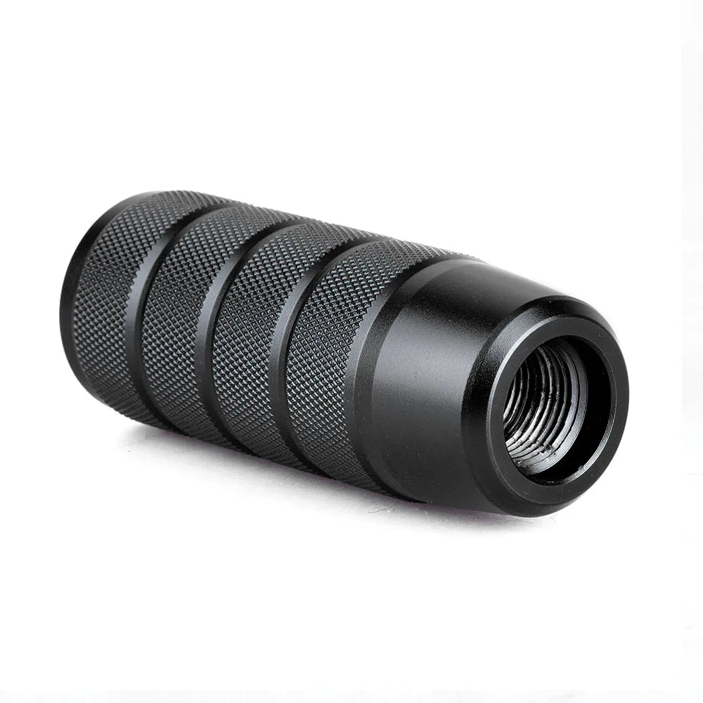 Universal Car Manual Transmission Aluminum Knurled Gear Shift Knob 95mm Non-Slip Gear Lever Knob M8 M10 M12 Universal