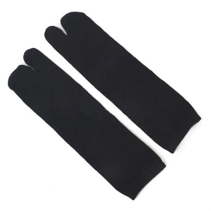 1Pair Japanese Two Toe Socks Men And Women Kimono Flip Flop Sandal Split Ninjia White  Black GreyTabi Toe Socks
