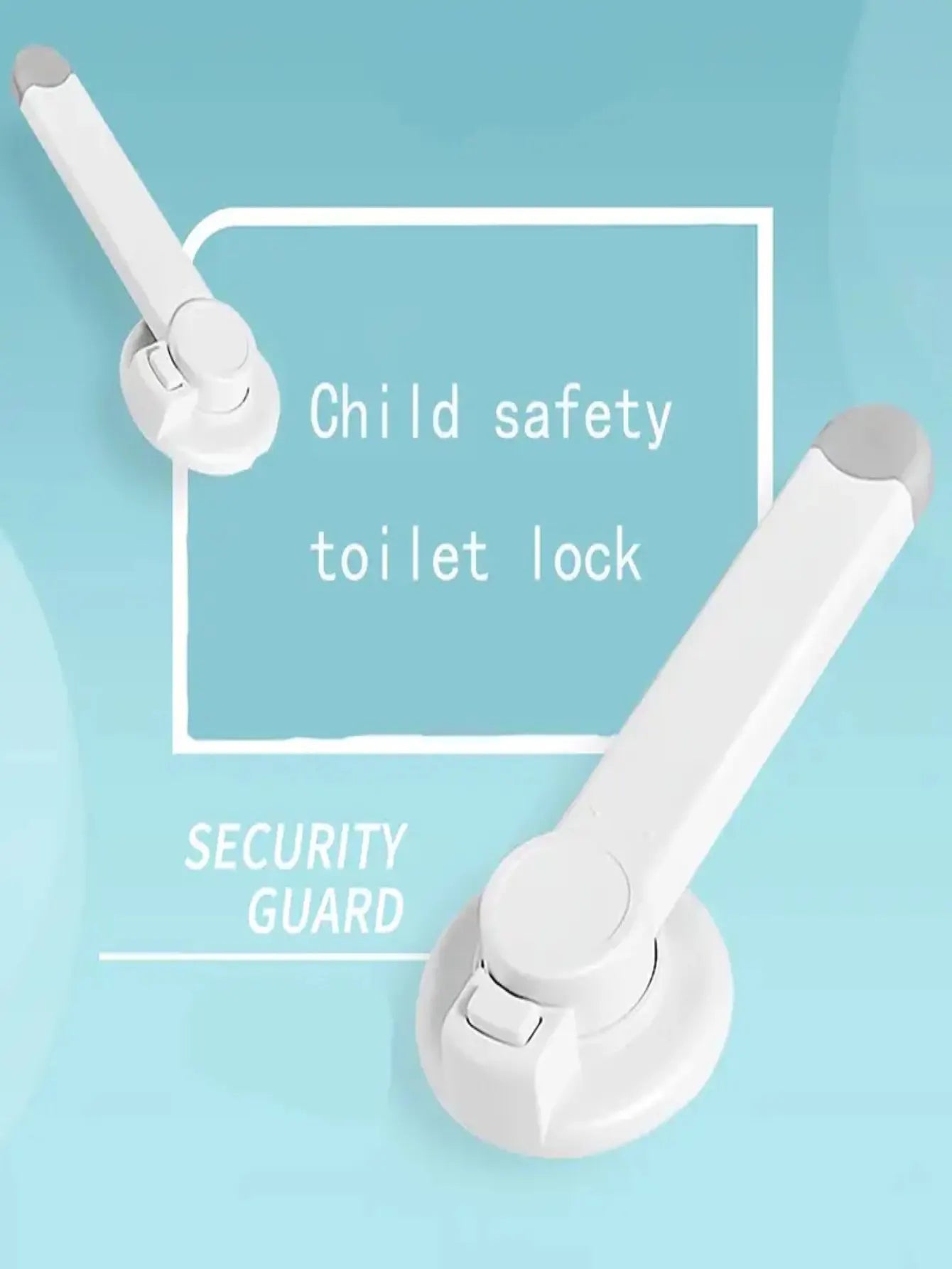 Baby Toilet Lock With 3m Adhesive Easy Intallation No Tools Needed Fit For Most Standard Toilet Safe Products For Kids And Pets