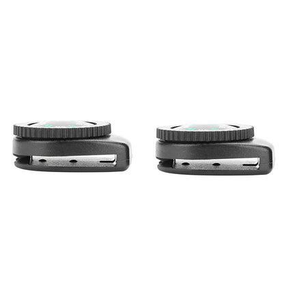 2pcs Compass for Watch Sliding Navigation Wristband Portable Beautiful Appearance Compasses Suitable for Outdoor Camping Boating