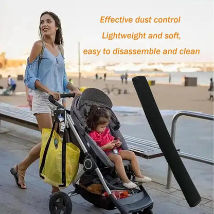 Infant Stroller Handle Cover Warm Winter Grip Cover Universal Handle Cover 48x16cm Protective Grip Sleeve for Baby Strollers