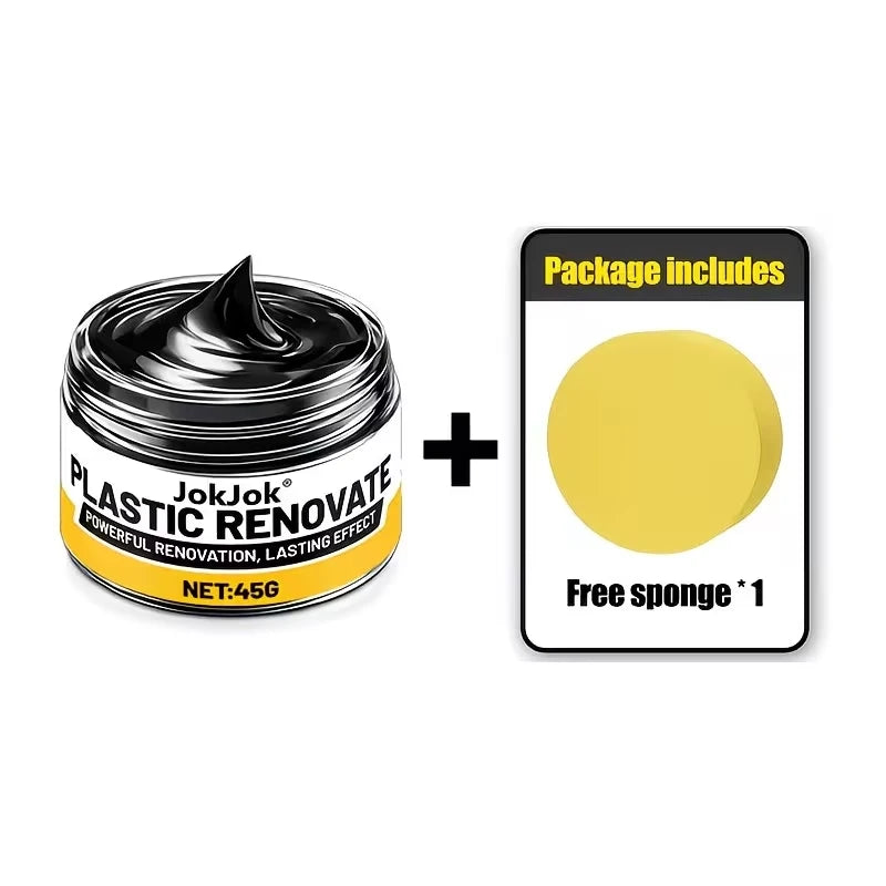 Car Surface Repair Kit - Suitable for Rubber, Plastic And Seat Materials - for Repairing Bumpers, Dashboards And Interior Compon