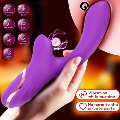 Powerful Clitoral Vibrator For Women Clit Clitoris Sucker Sucking Vacuum Stimulator Dildo Sex Toys Female Goods for Adults 18