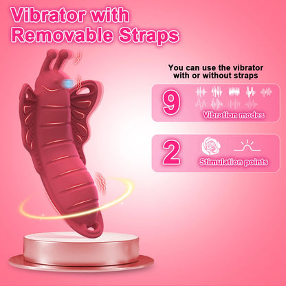 Adult Sex Toys Wearable with Panty Vibrator Female Sex Toy Vibrating Penis Ring Clitoral Stimulator Couple Adult Sex Toys 18+