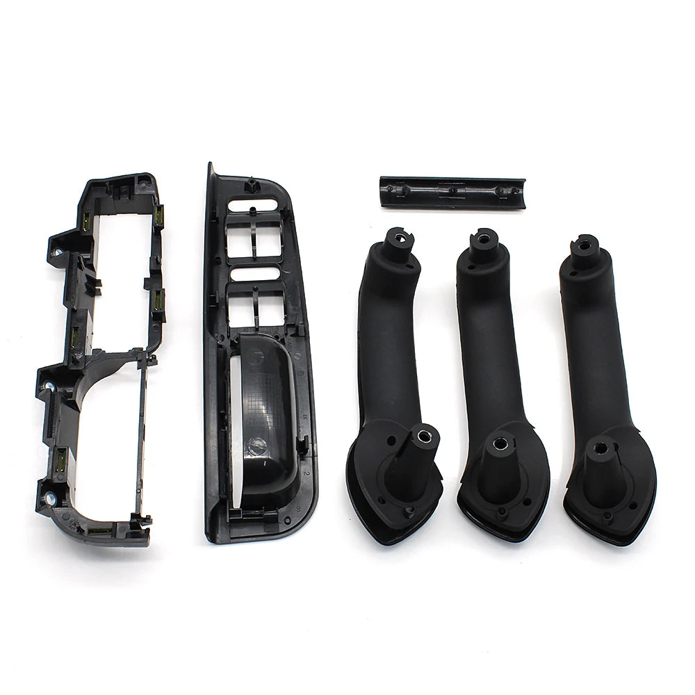Interior Car Door Armrest Cover Panel Pull Handle Grab Cover Replacement For Volkswagen VW Bora Golf 4 MK4 Jetta 1999-2004