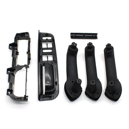 Interior Car Door Armrest Cover Panel Pull Handle Grab Cover Replacement For Volkswagen VW Bora Golf 4 MK4 Jetta 1999-2004