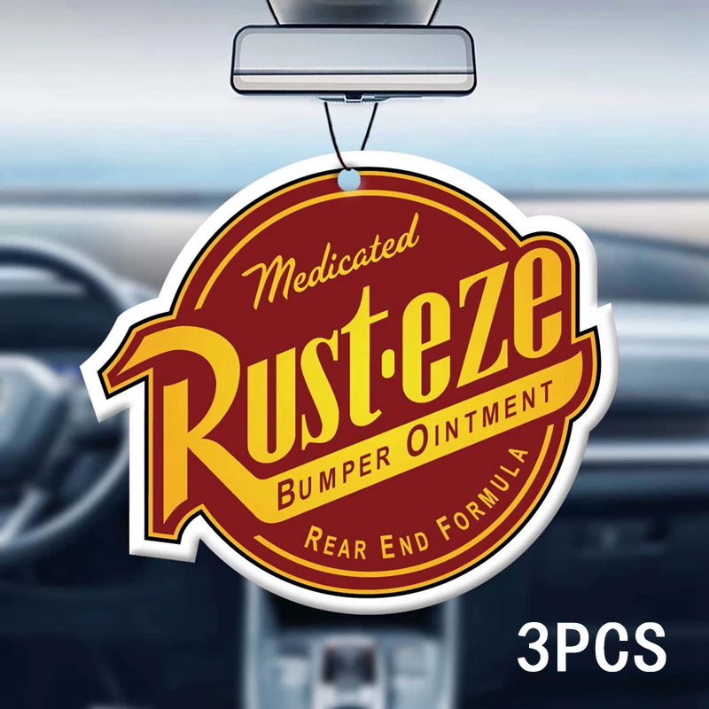 Rust eze, car air freshener, perfume pendant, rearview mirror suspension decoration, super cologne fragrance