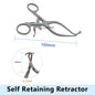 Stainless Steel Weitlaner Retractor 2 Claws Self-Retaining Retractor Orthopedic Bone Retractor Veterinary Surgical Instruments