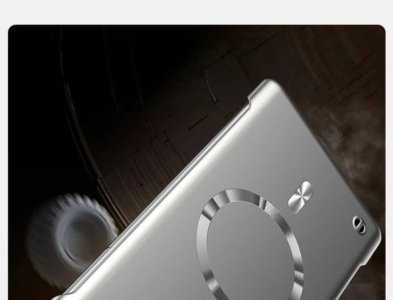 Luxury Metal Painting Slim Frameless Case For XIAOMI 17 Pro Max 15T 15 Ultra 14T 14 13T 13 12 Pro Magnetic Hard PC Cover