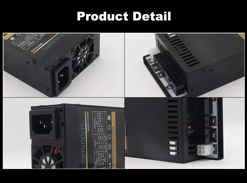 ONLY 220V Flex ATX 350W Power Supply Fully Modular PSU Full Voltage 220V AC Full Power for POS AIO System Desktop Gaming Power