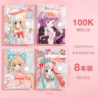 Kawaii Mini Portable Notebook Small Notepad For Daily Notes School Office Stationery Convenient To Carry Cute