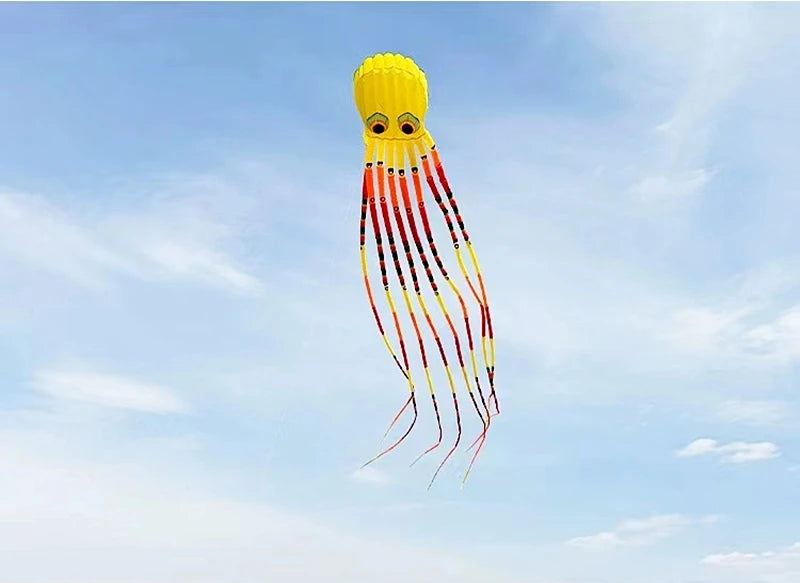 Large 15m octopus kites flying for adults kites windsurf cerfvolant inflatable toys kevlar Clothlarge kites outdoor fun dragon