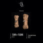 10m Shibari Bondage Rope,Soft Jute for Japanese Rope Art,Skin-Friendly for Beginners,Natural Color Skin-Safe Jute Couples Play