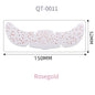 1pc Hot Stamping Freckles Makeup Sticker Metallic Radiation Golden Silver  Fake Freckles Temporary Tattoo Stickers Face Makeup