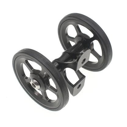 TWTOPSE dviračio lengvoji padanga sparnų ratukas, skirtas Brompton sulankstomam dviračiui, purvasaugio ratas, dvigubas AL7075 CNC A C linija 77g 60mm