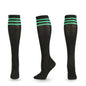 Unisex Compression Socks Football Socks Non-slip Long Tube Knee High Stockings Socks Striped Soccer Socks Running Sports Socks