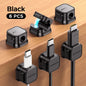 Joyroom Magnetic Cable Clips Cable Smooth Adjustable Cord Holder Cable Management Wire Keeper Under Desk Cable Organizer Holder