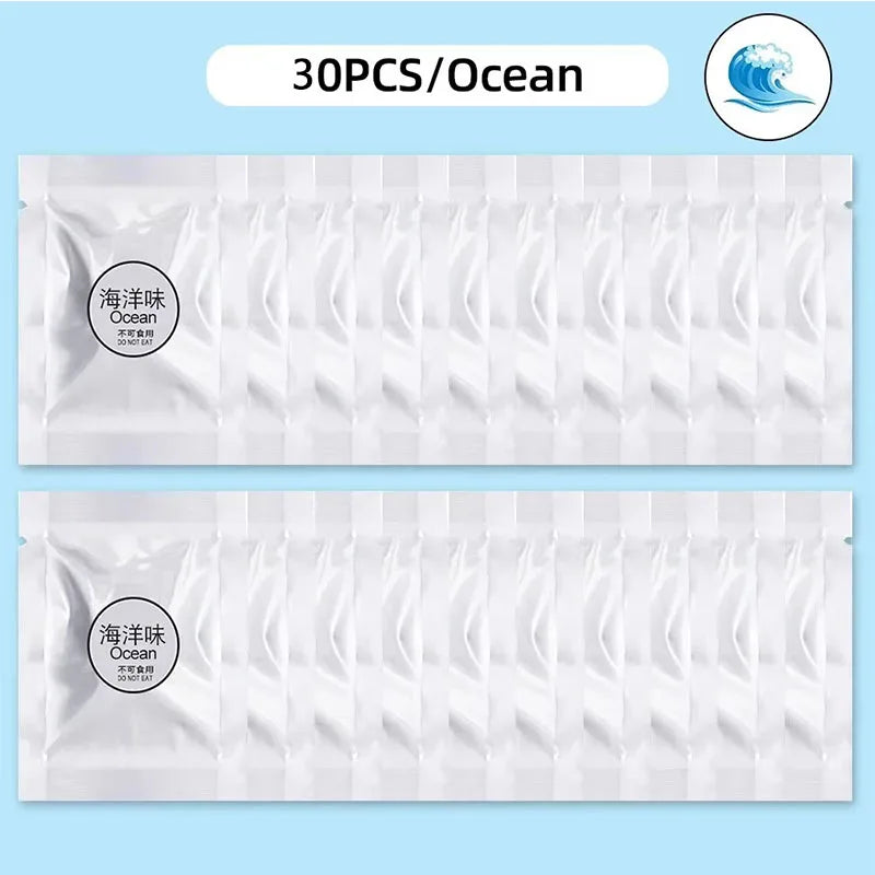 50/40/30/20/10pcs Car Air Freshener Supplement 7 Pcs/Lot Solid Car Perfume Car Air Conditioner Vent Auto Ocean Refill Air Outle