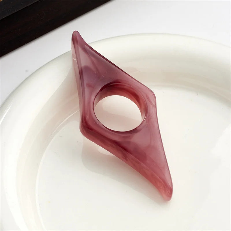 1pc Solid Color Book Page Holder, Creative Portable Thumb Book Page Holder For Reading Book,Pattern Design Irregularity