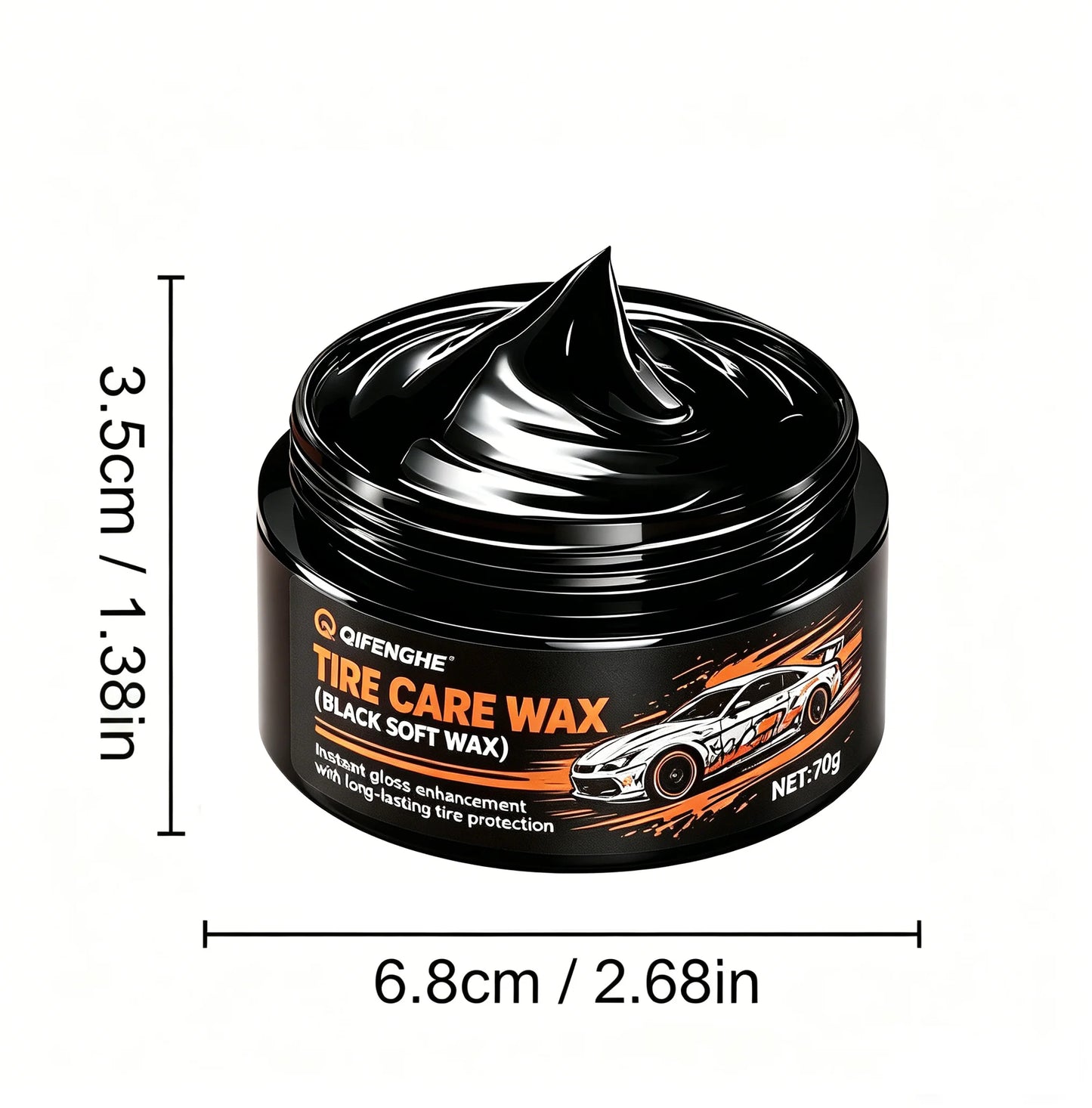 Car Tire Plastic Refurbishment, Interior Polish Wax, Tire Protectant, Black Car Paint Restoration and Nano-Crystal Coating