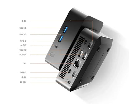 2026 Brand New Intel Core I9-10980HK Windows 11 Pro 32GB RAM 1TB SSD Gaming I9 Computer WiFi 6 USB3.0 Mini Desktop Computer PC