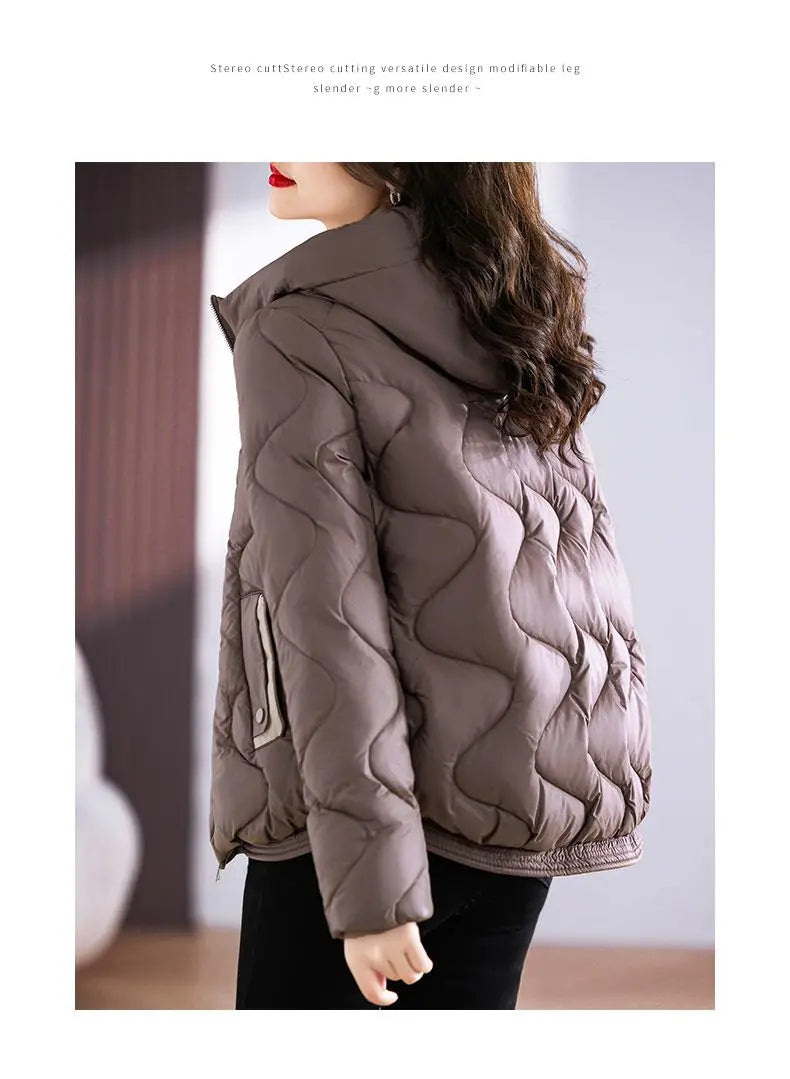 Hooded Parkas Women Winter 4XL Korean Fashion All-match Coats Thicken Keep Warm Streetwear Cold Wear Casual Female Outwear Ins
