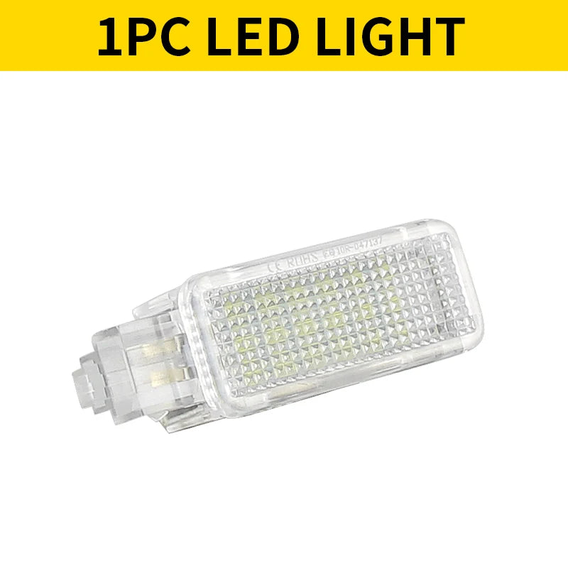 1/2Pcs CANbus Car LED Courtesy Door/trunk/Footwell/glove box light lamp For Audi A1 A2 A3 A4 A5 A6 A7 A8 Q3 Q5 Q7 TT VW Skoda