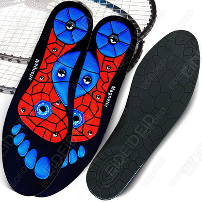 Magnetic Massage Insoles Acupressure Inserts Arch Support Orthopedic Acupressures Shoes Pads Relieve Tired for Men Women Unisex