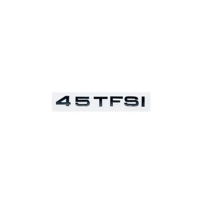 Car Letter Logo Sticker for A5 suitable for tail bumper and trunk emblem applicable to 2.0 3.0 40TDI 35 40 45TFSI models