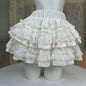 Lolita Style Princess Vintage Cake Skirt  Sweet Kawaii Women Cute Lace Ruffles Party Mini Skirts Harajuku Y2k Faldas Mujer