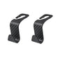 4Pack Car Seat Carbon Fiber Hook for Bags Car Clips Front Seat Headrest Organizer Holder Auto Fastener Hangers Car Accessories
