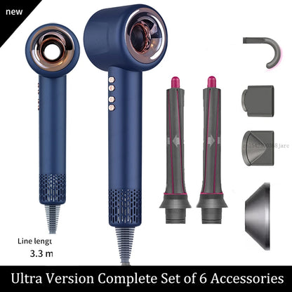 Professional Super Hair Dryer Personal Hair Care Styling Negative ion Salon Tool Constant Anion Electric Leafless Hair Dryers