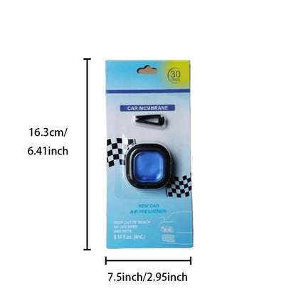 Long-Lasting Car Air Freshener Vent Clip Essential Oil Scented Odor Eliminator 0.14oz Alcohol-Free Fragrance for Fresh Car Smell