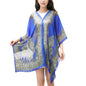 Women Shawl Cashew Print Beads Ladies Loose-fitting Sexy Cover Up for Vacation Woman Scarf Ladies Shawl