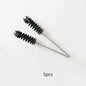 5pc Car Cleaning Tools Engine Maintenance Intake Valve Cylinder Carbon Removal Brush Cleaning Brush Inspection Tool Car Wash Kit