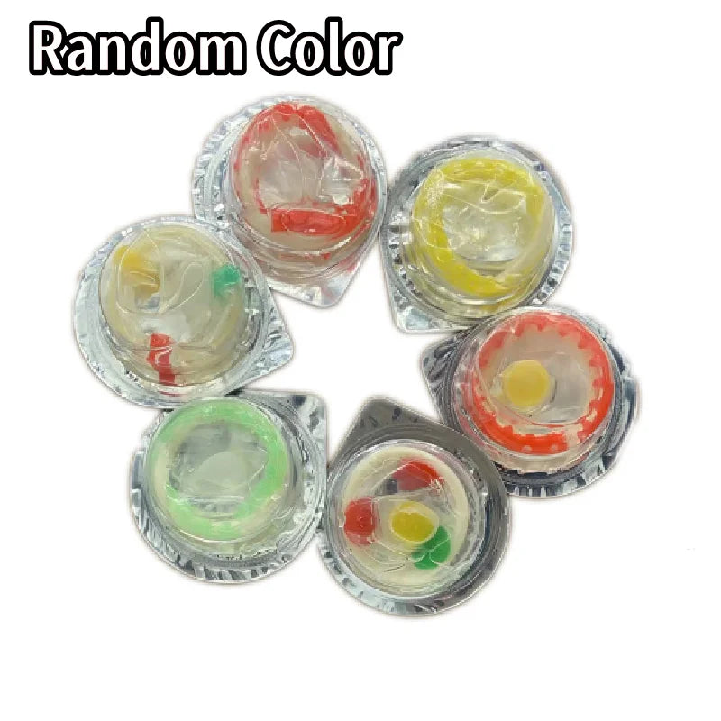 Special Condom Stab Dot Passionate Male and Female Family Planning Sexual Products Pattern Cheap Penis Extender Sleeves Sex Game
