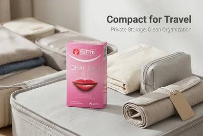 Oral PRO MultiPurpose Condoms No Reservoir Ultra Thin Front Internal Dotted Natural Latex 10pcs-50pcs Men ExtraSensation Beilile