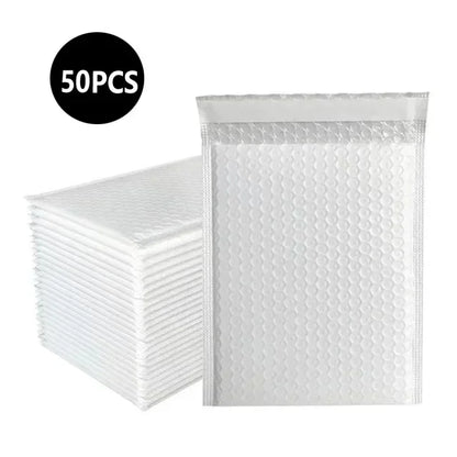 50Pcs Delivery Package Packaging Pink Small Business Supplies Envelopes Shipping Packages Bubble Envelope Packing Bag Mailer