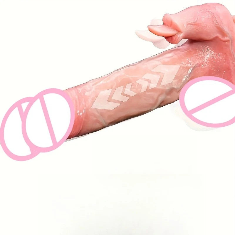 Sex Toys for Women Liquid Silicone Adult Supplies G Spot Clitoral Stimulator Realistic Dildo Big Penis Remote Control Vibrator