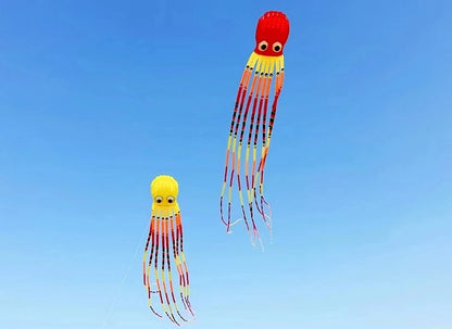 Large 15m octopus kites flying for adults kites windsurf cerfvolant inflatable toys kevlar Clothlarge kites outdoor fun dragon
