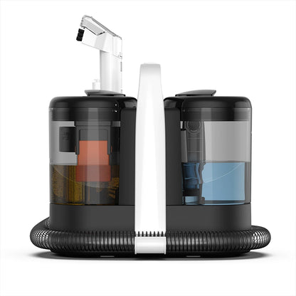600W Portable Carpet Cleaner 15KPa Strong Suction Spot Cleaner Spray Vacuum Machine for Sofa Upholstery Car Pet Stains